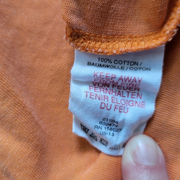 Mini Boden orange Tee 9-10 Years - Picture 8 of 11